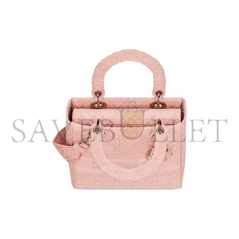 DIOR MEDIUM LADY D-LITE M0565JREY-957U (24*20*11cm)